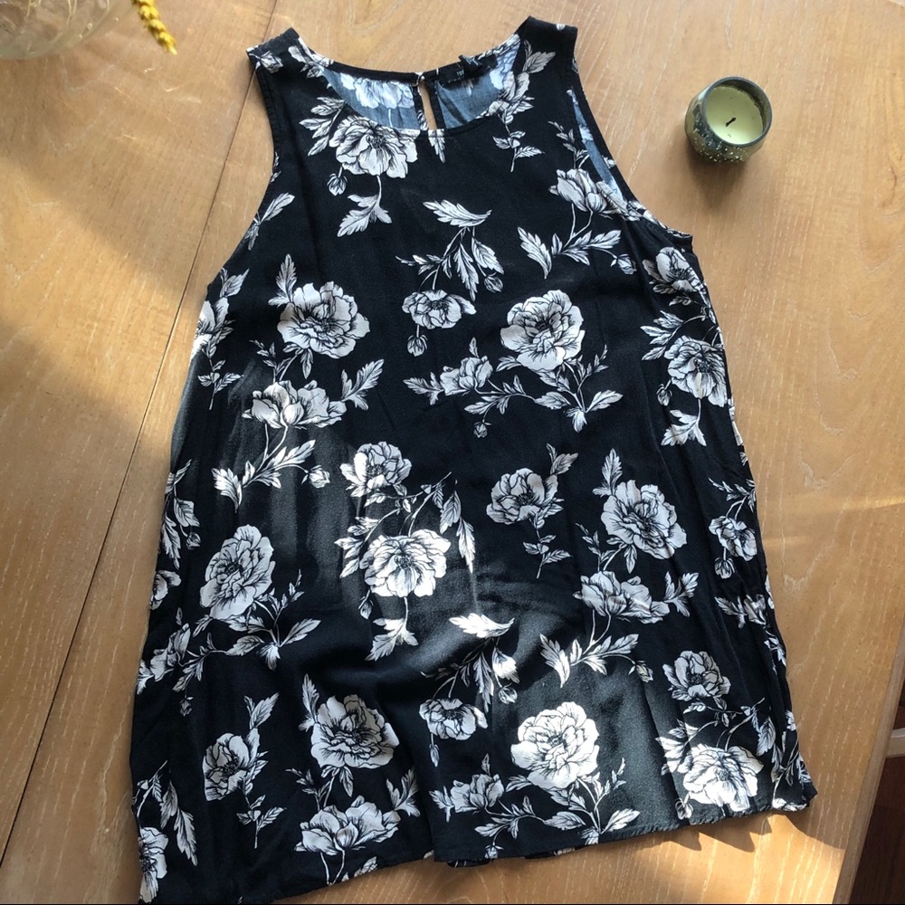 Floral Print Swing Tunic